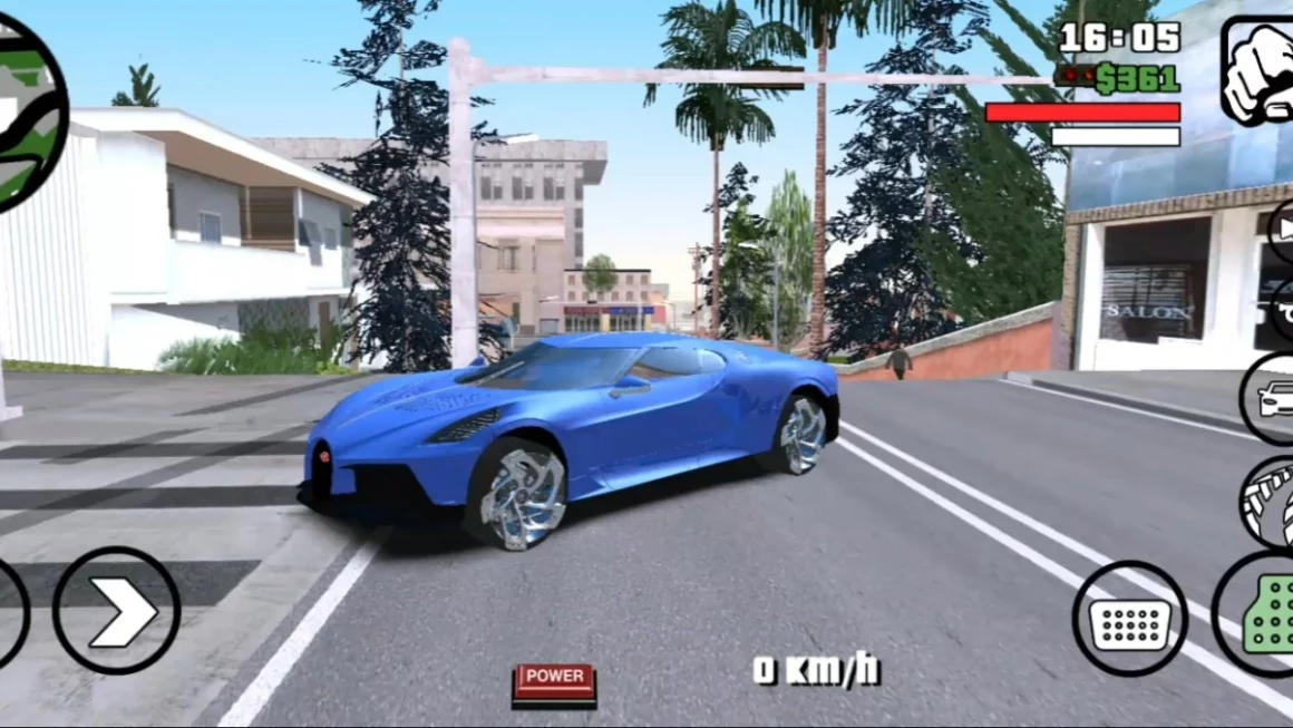 GTA SA “Bugatti LA Voiture Noire” Araba Modu – Dff Only – Android ,Mobil