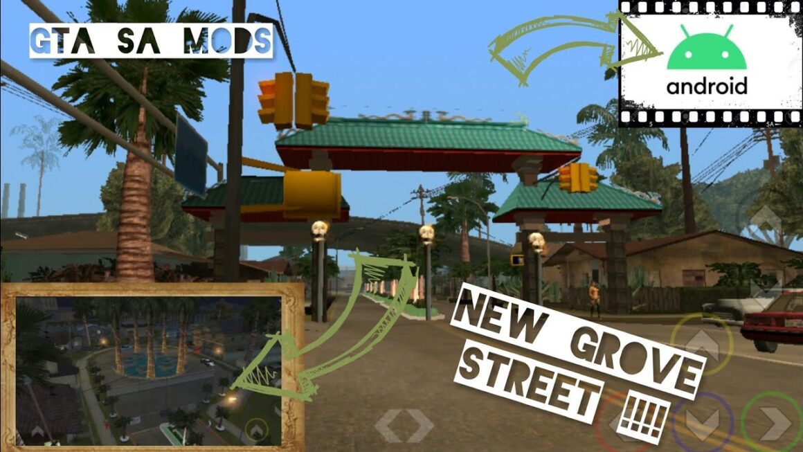 GTA SA Android Yeni Grove Street Modu