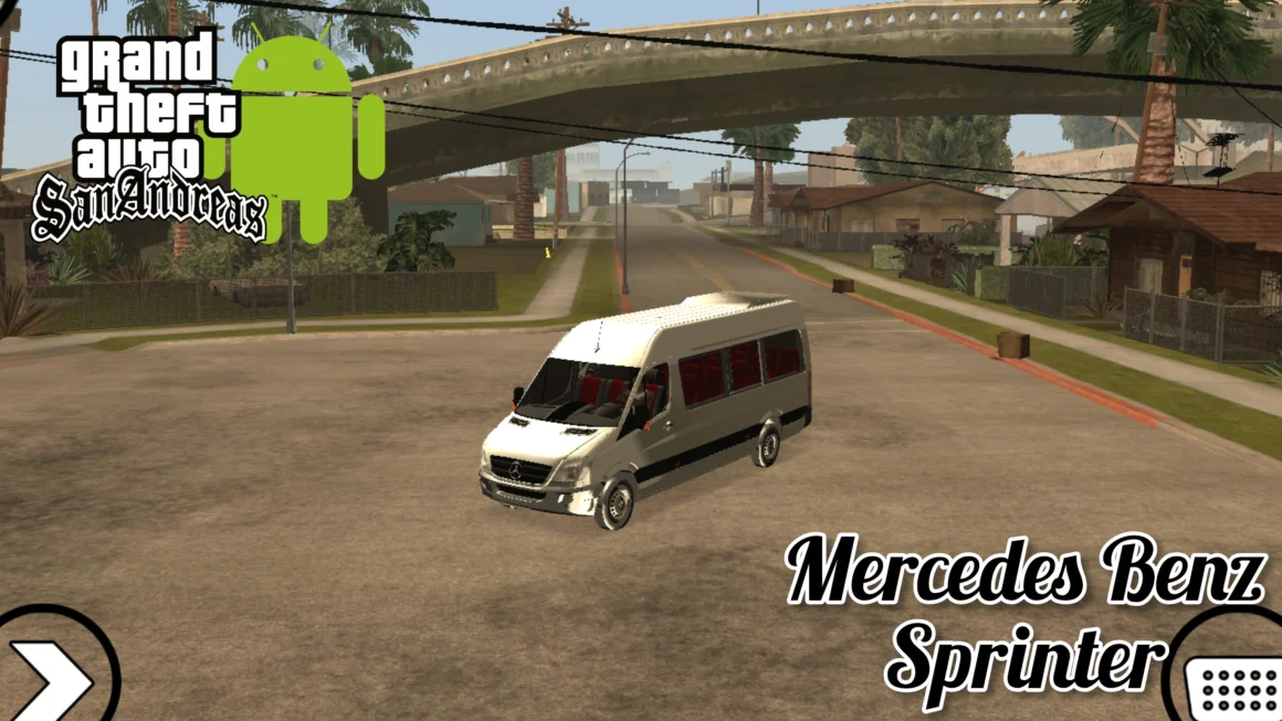 GTA SA Android Mercedes Sprinter Modu (Dff Only)